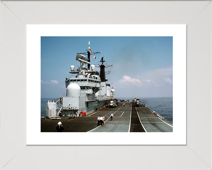 HMS Invincible R05 Royal Navy Invincible Class aircraft carrier Photo Print or Framed Print - Hampshire Prints