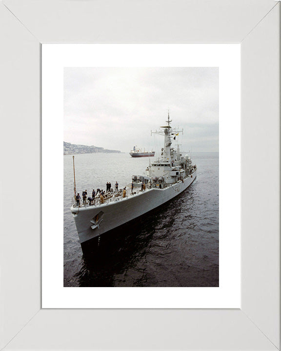 HMS Sirius F40 Royal Navy Leander class frigate Photo Print or Framed Print - Hampshire Prints