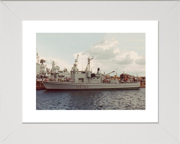 HMS Woodlark (HMS Yaxham) M2780 Royal Navy survey vessel Photo Print or Framed Print - Hampshire Prints