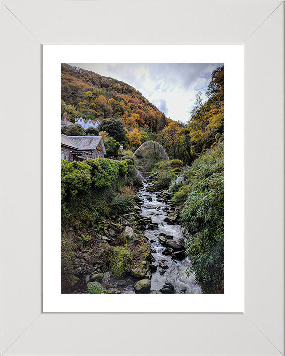 East Lyn River Devon Photo Print - Canvas - Framed Photo Print - Hampshire Prints
