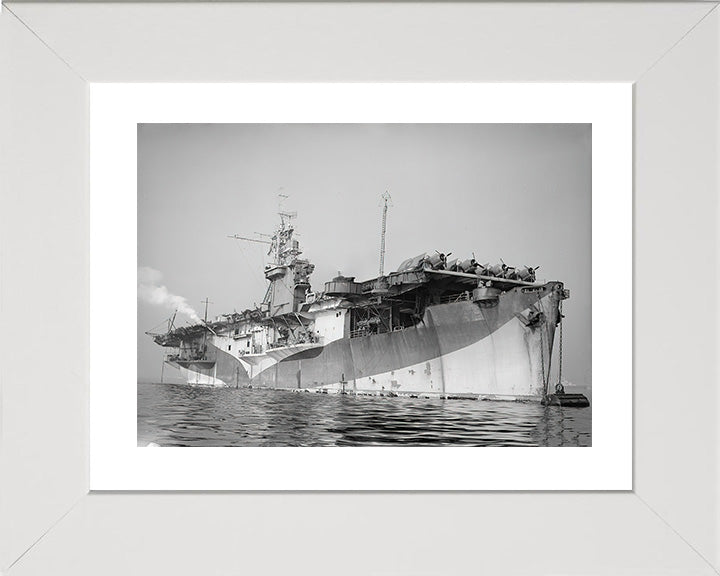 HMS Pursuer D73 Royal Navy Attacker class escort carrier Photo Print or Framed Print - Hampshire Prints