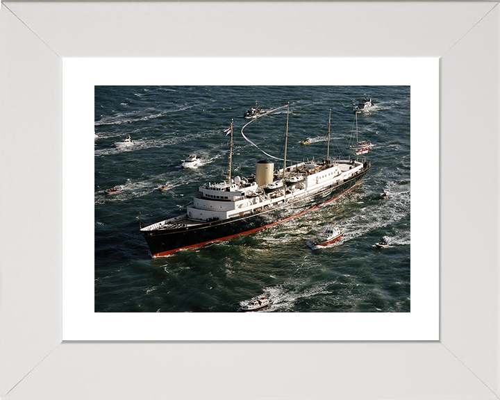 HMY Britannia Royal Yacht paying off Photo Print or Framed Photo Print - Hampshire Prints