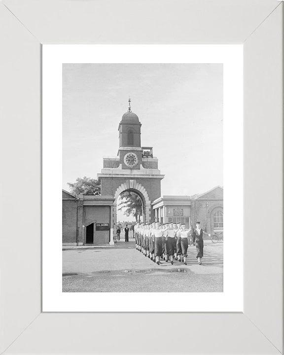 HMS St Vincent Royal Navy shore establishment Photo Print or Framed Photo Print - Hampshire Prints