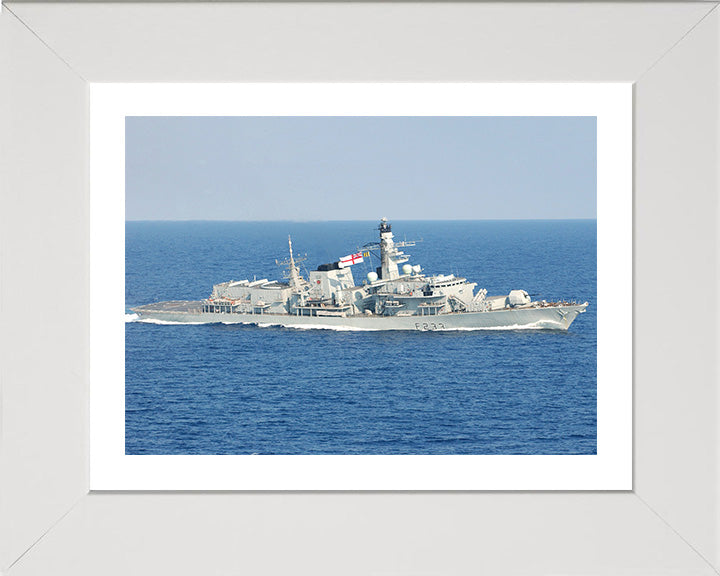 HMS Marlborough F233 Royal Navy type 23 Frigate Photo Print or Framed Print - Hampshire Prints