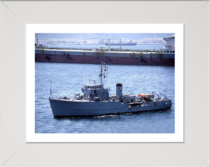 HMS Kirkliston M1157 Royal Navy Ton Class Minesweeper Photo Print or Framed Print - Hampshire Prints