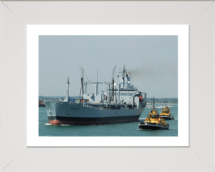 RFA Orangeleaf A110 Royal Fleet Auxiliary Leaf class support tanker Photo Print or Framed Print - Hampshire Prints