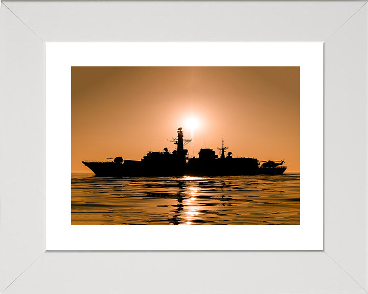 HMS St Albans F83 Royal Navy Type 23 frigate Photo Print or Framed Print - Hampshire Prints