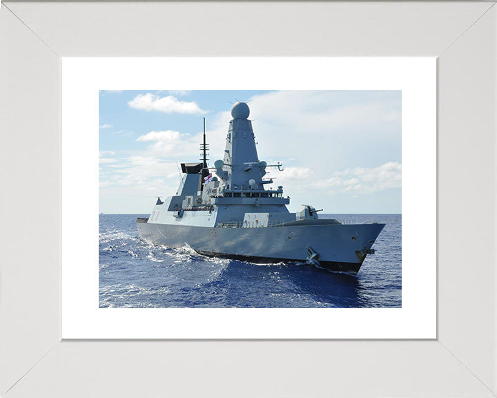 HMS Dauntless D33 Royal Navy Type 45 destroyer Photo Print or Framed Print - Hampshire Prints