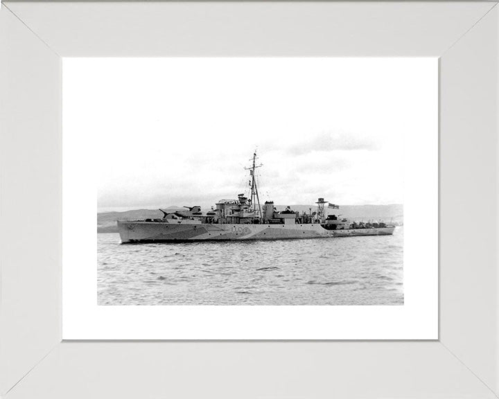 HMS Woodcock U90 Royal Navy Modified Black Swan Class sloop Photo Print or Framed Print - Hampshire Prints