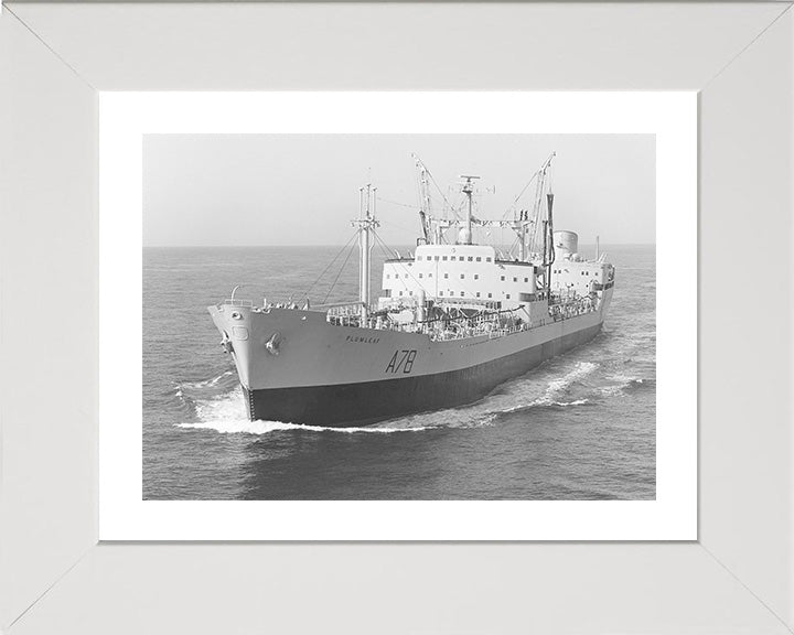 RFA Plumleaf A78 Royal Fleet Auxiliary Leaf class support tanker Photo Print or Framed Print - Hampshire Prints
