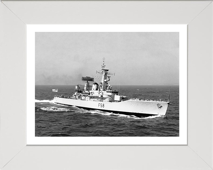 HMS Hermione F58 Royal Navy Leander class frigate Photo Print or Framed Print - Hampshire Prints