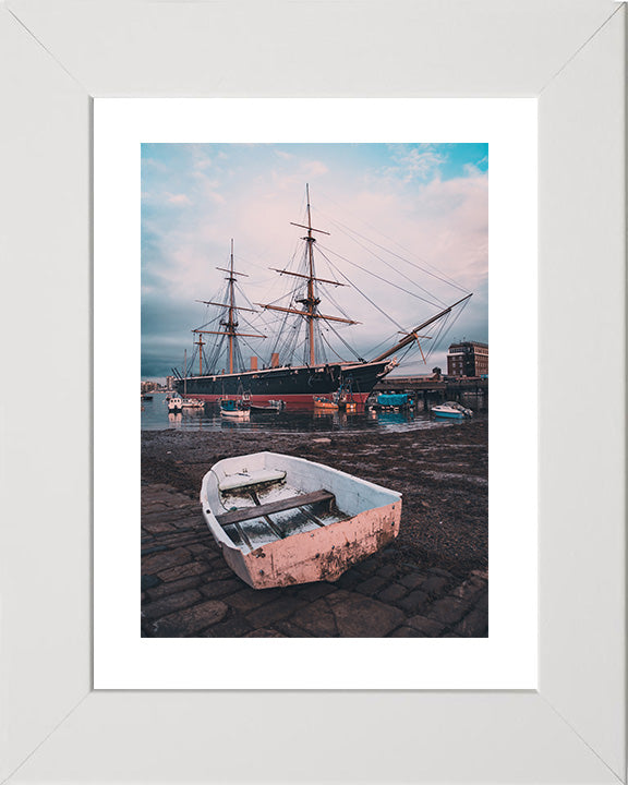 HMS Warrior 1860 | Photo Print | Framed Print | Poster | Steam-powered Armoured Frigate | Royal Navy - Hampshire Prints