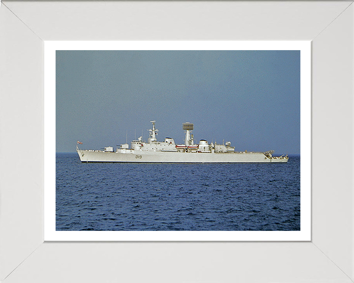 HMS Glamorgan D19 Royal Navy County class Destroyer Photo Print or Framed Print - Hampshire Prints