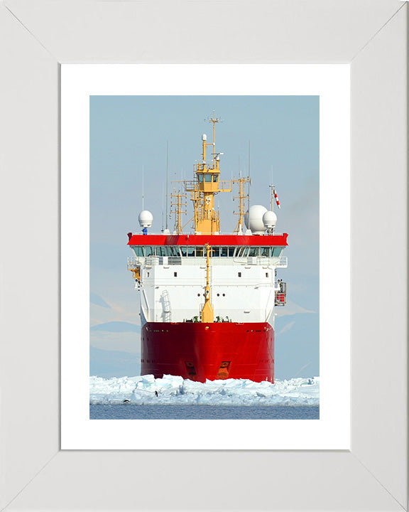 HMS Protector A173 Royal Navy Ice patrol ship Photo Print or Framed Print - Hampshire Prints