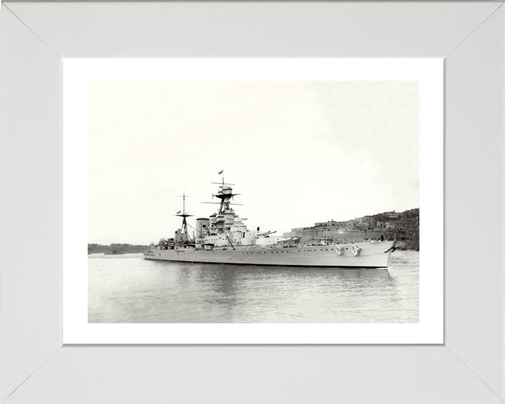 HMS Hood (51) Royal Navy Admiral class battlecruiser Photo Print or Framed Print - Hampshire Prints