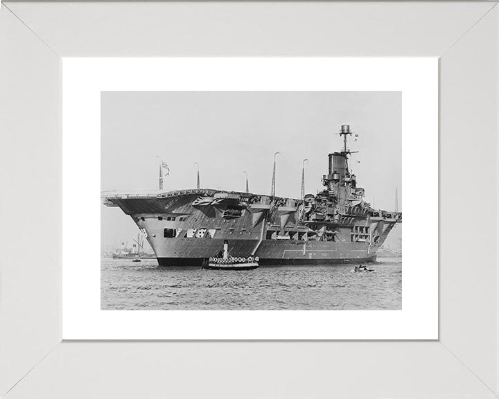 HMS Ark Royal 91 Royal Navy aircraft carrier Photo Print or Framed Print - Hampshire Prints