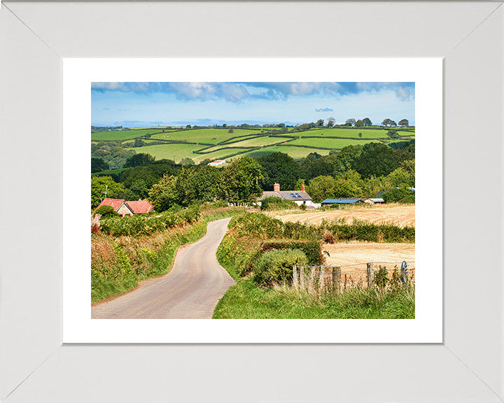 The Devon countryside Photo Print - Canvas - Framed Photo Print - Hampshire Prints