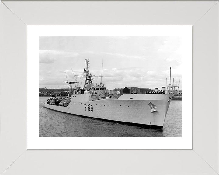 HMS Malcolm F88 | Photo Print | Framed Print | Blackwood Class | Frigate | Royal Navy - Hampshire Prints