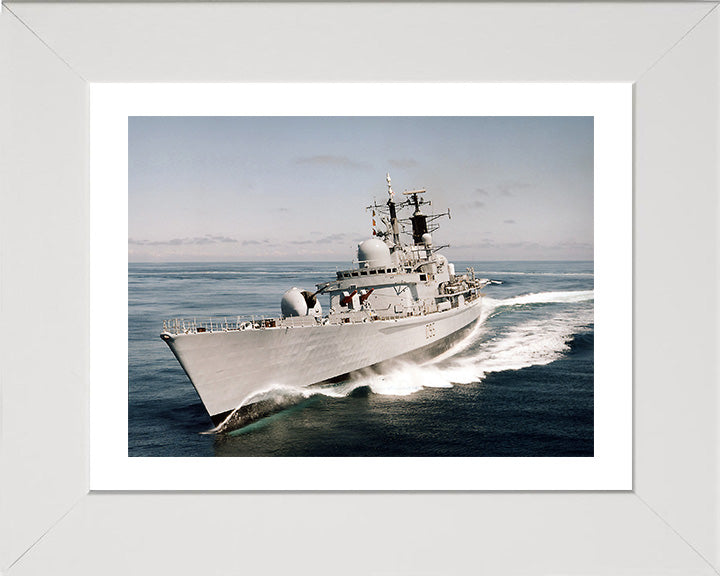 HMS Manchester D95 Royal Navy Type 42 destroyer Photo Print or Framed Print - Hampshire Prints