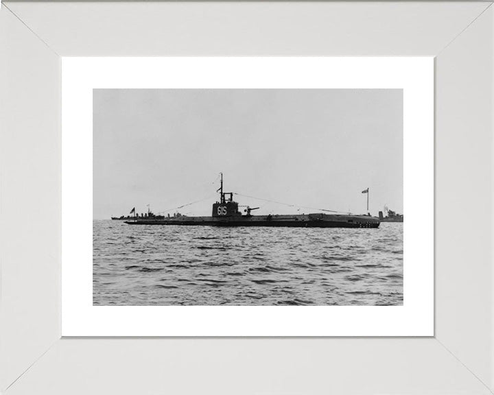 HMS Swordfish 61S Royal Navy S Class Submarine Photo Print or Framed Print - Hampshire Prints