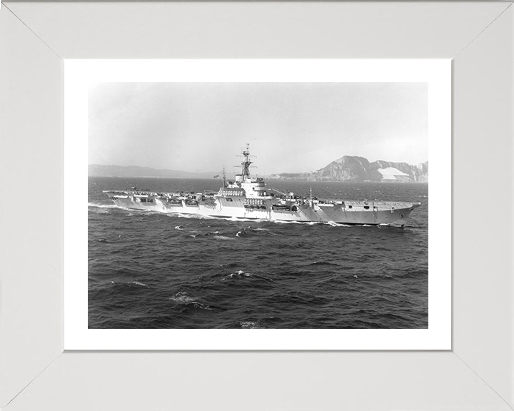 HMS Warrior R31 | Photo Print | Framed Print | Poster | Colossus Class | Aircraft Carrier | Royal Navy