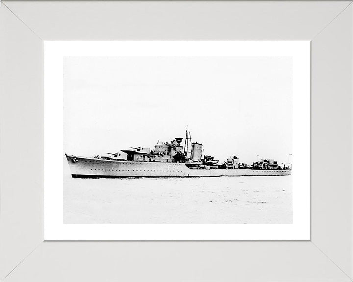 HMS Kingston F64 Royal Navy K class destroyer Photo Print or Framed Print - Hampshire Prints