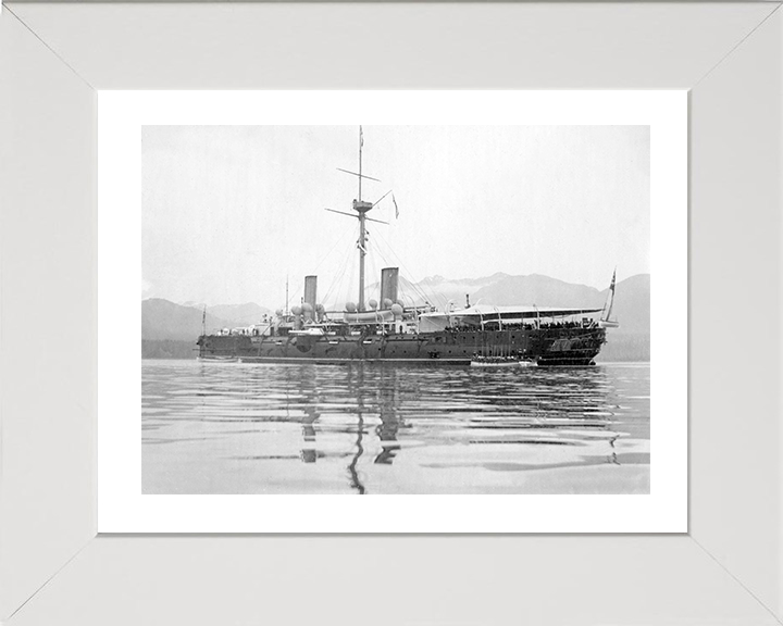 HMS Imperieuse (1883) Royal Navy Imperieuse Class armoured cruiser Photo Print or Framed Photo Print - Hampshire Prints