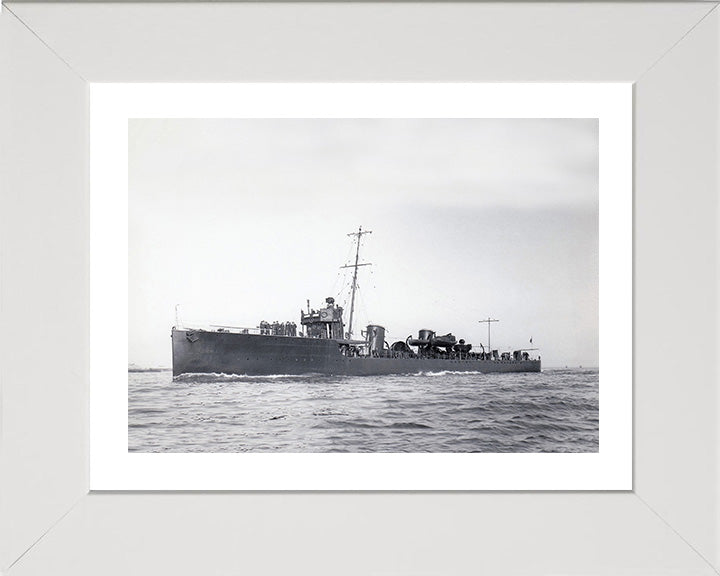 HMS Lurcher 1912 | Photo Print | Framed Print | Acheron Class | Destroyer | Royal Navy - Hampshire Prints