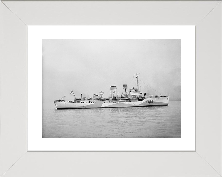 HMS Alisma K185 Royal Navy Flower class corvette Photo Print or Framed Print - Hampshire Prints