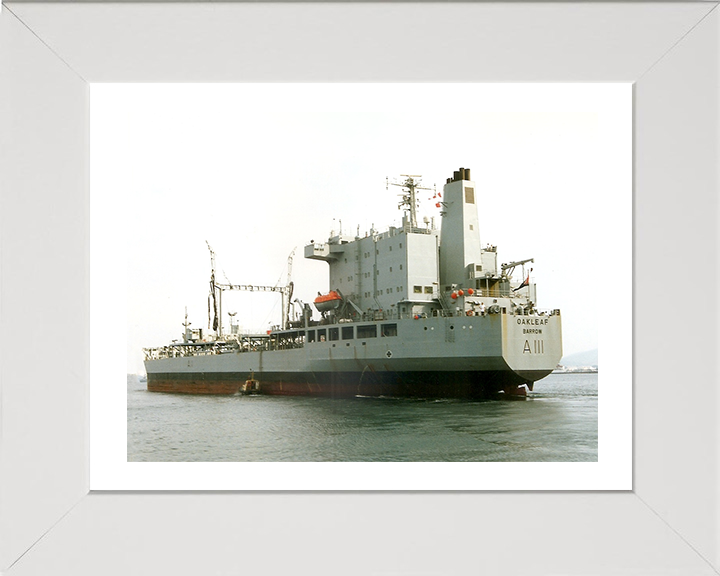 RFA Oakleaf A111 Royal Fleet Auxiliary Leaf class support tanker Photo Print or Framed Print - Hampshire Prints