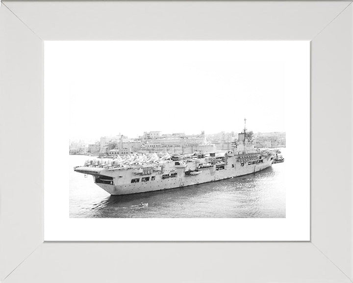 HMS Unicorn I72 Royal Navy aircraft repair ship Photo Print or Framed Print - Hampshire Prints