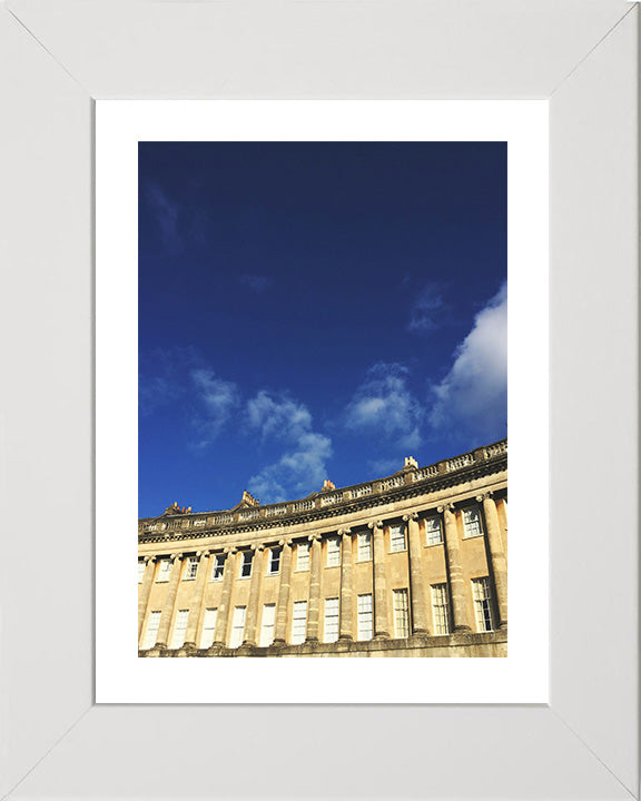 The Royal Crescent Bath Somerset Photo Print - Canvas - Framed Photo Print - Hampshire Prints