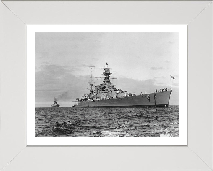 HMS Hood (51) | Photo Print | Framed Print | Admiral Class | Battlecruiser | Royal Navy - Hampshire Prints