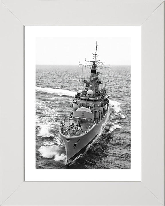 HMS Naiad F39 Royal Navy Leander class frigate Photo Print or Framed Photo Print - Hampshire Prints