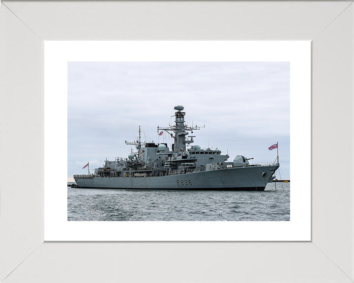 HMS Montrose F236 Royal Navy type 23 Frigate Photo Print or Framed Print - Hampshire Prints