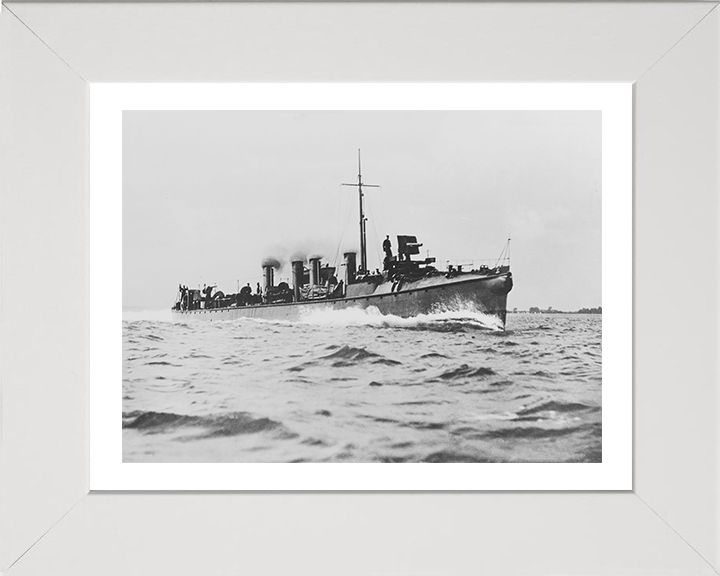 HMS Hornet Royal Navy Havock class torpedo boat Photo Print or Framed Print - Hampshire Prints