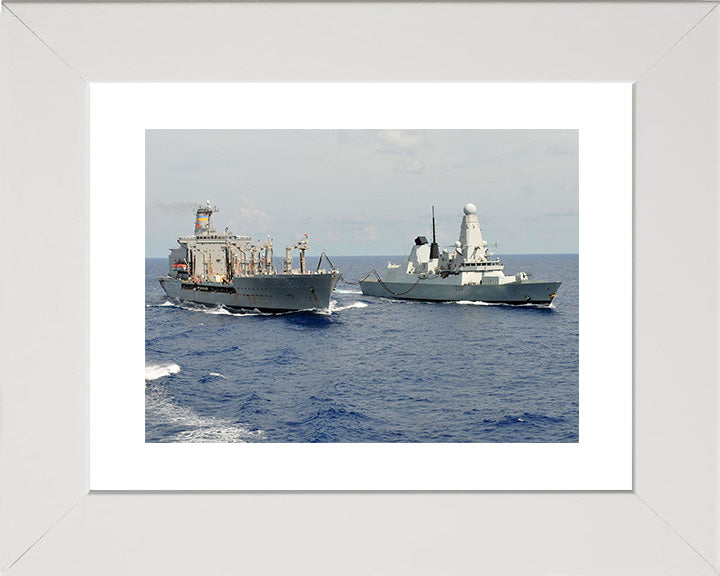 HMS Dauntless D33 Royal Navy Type 45 destroyer Photo Print or Framed Print - Hampshire Prints