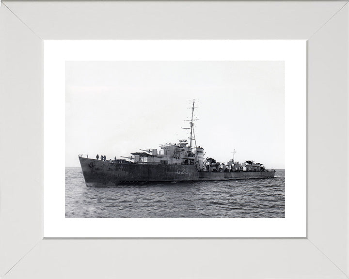 HMS Offa G29 Royal Navy O class destroyer Photo Print or Framed Print - Hampshire Prints