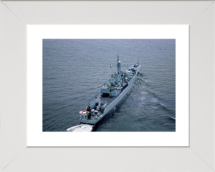 HMS Yarmouth F101 Royal Navy Rothesay Class frigate Photo Print or Framed Print - Hampshire Prints