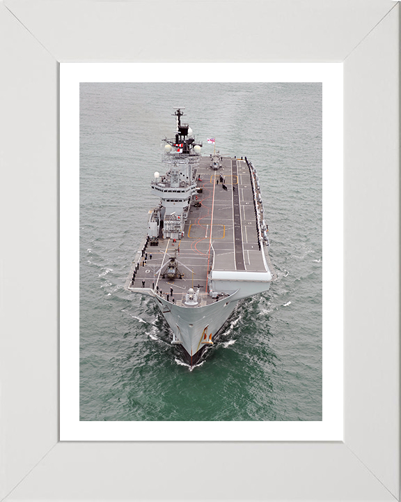 HMS Illustrious R06 | Photo Print | Framed Print | Invincible Class | Aircraft Carrier | Royal Navy