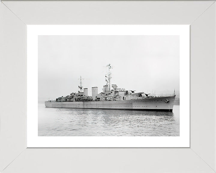 HMS Manxman M70 Royal Navy Abdiel class minelayer Photo Print or Framed Print - Hampshire Prints