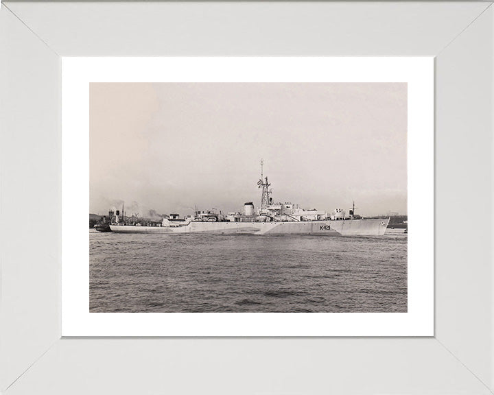 HMS Loch Shin K421 Royal Navy Loch class frigate Photo Print or Framed Print - Hampshire Prints