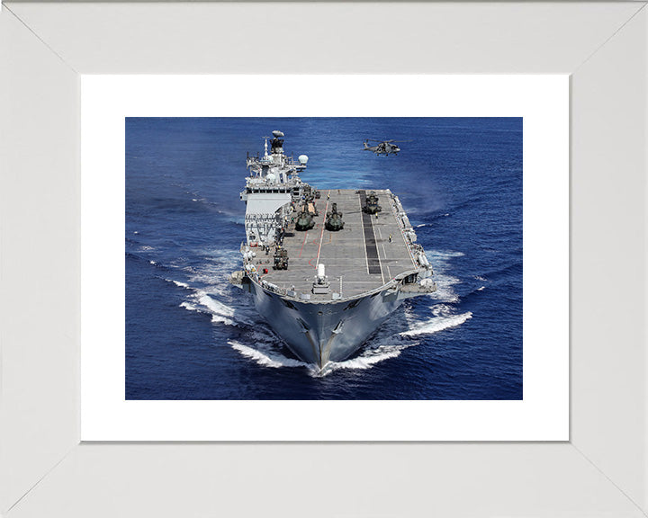 HMS Ocean L12 Royal Navy Helicopter Carrier Photo Print or Framed Photo Print - Hampshire Prints