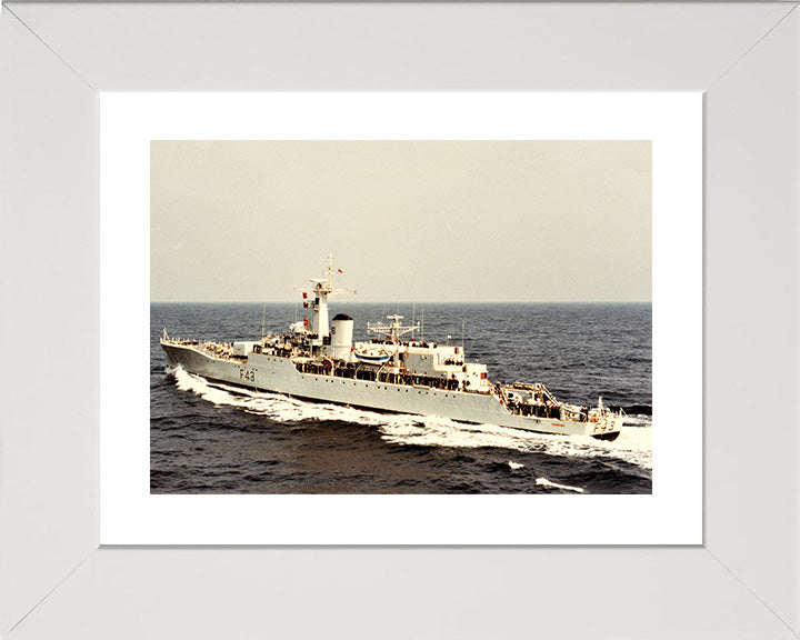 HMS Torquay F43 Royal Navy Whitby class frigate Photo Print or Framed Print - Hampshire Prints