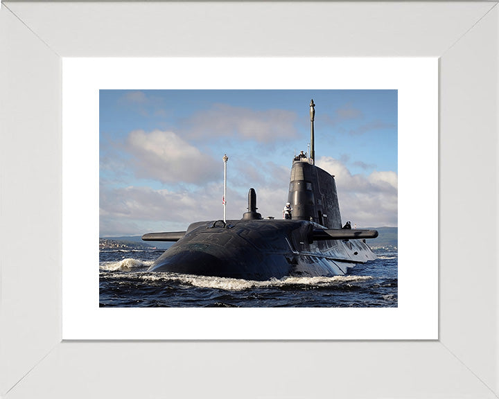 HMS Ambush S120 Submarine | Photo Print | Framed Print | Astute Class | Royal Navy - Hampshire Prints