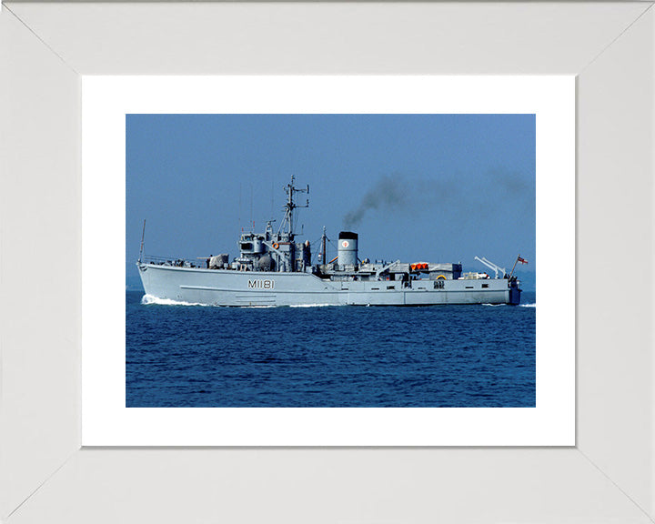 HMS Sheraton M1181 Royal Navy Ton Class Minesweeper Photo Print or Framed Photo Print - Hampshire Prints