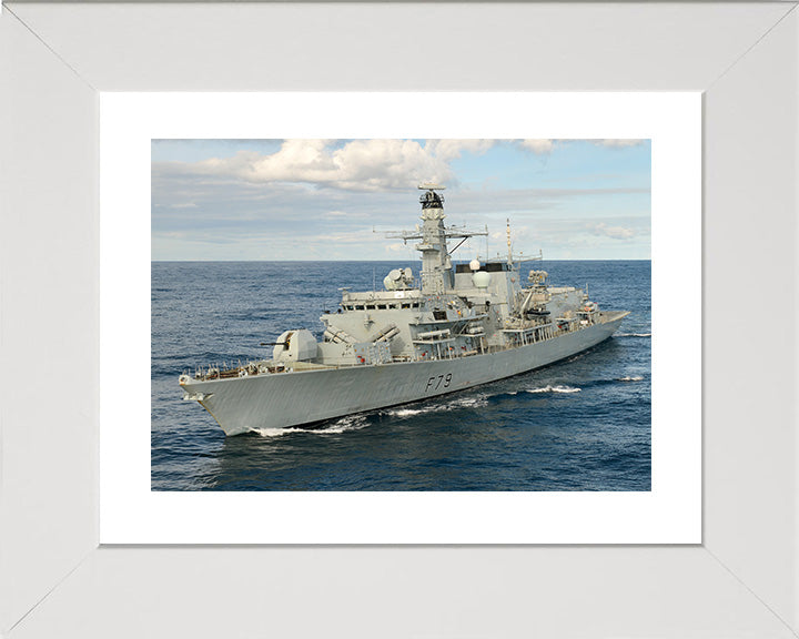 HMS Portland F79 Royal Navy Type 23 frigate Photo Print or Framed Print - Hampshire Prints