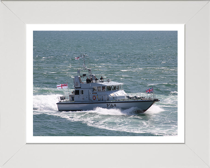 HMS Explorer P164 Royal Navy Archer class P2000 patrol vessel Photo Print or Framed Print - Hampshire Prints