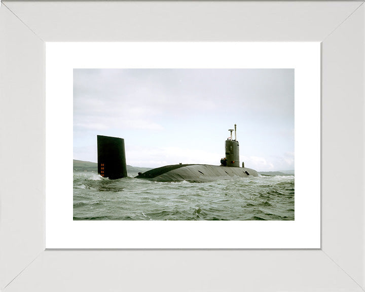 HMS Swiftsure S126 Royal Navy Swiftsure class Submarine Photo Print or Framed Print - Hampshire Prints