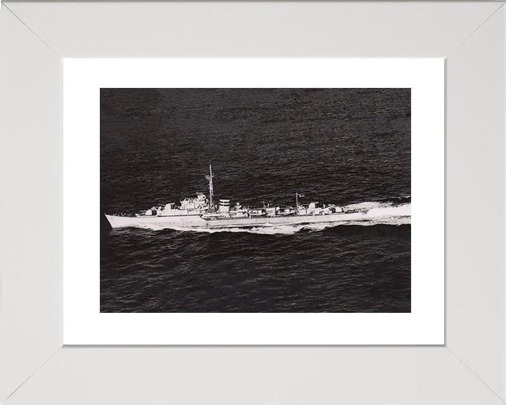 HMS Zebra R81 Royal Navy Z Class destroyer Photo Print or Framed Print - Hampshire Prints